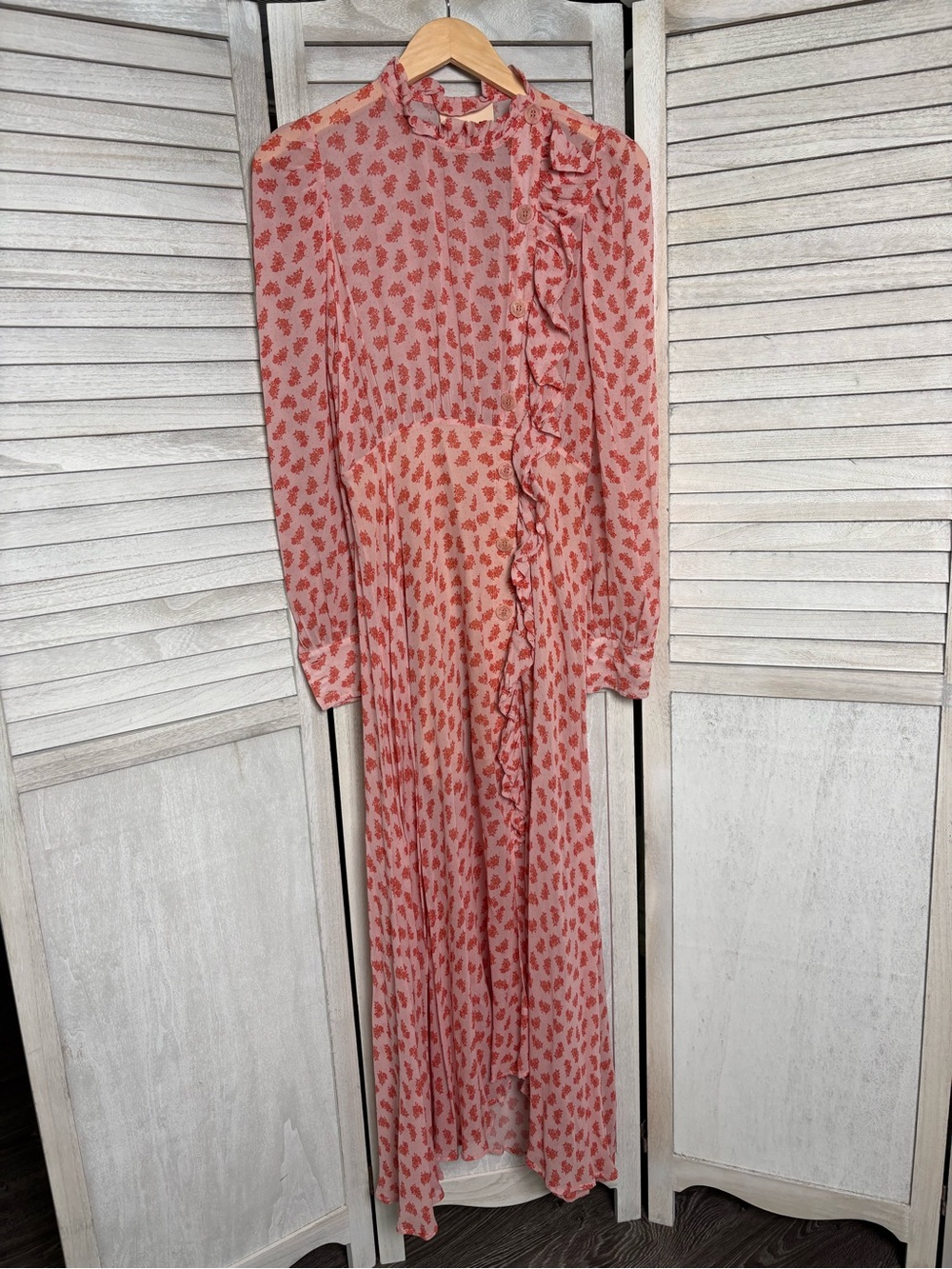 Aniye By dress szS pink, long, long sleeve